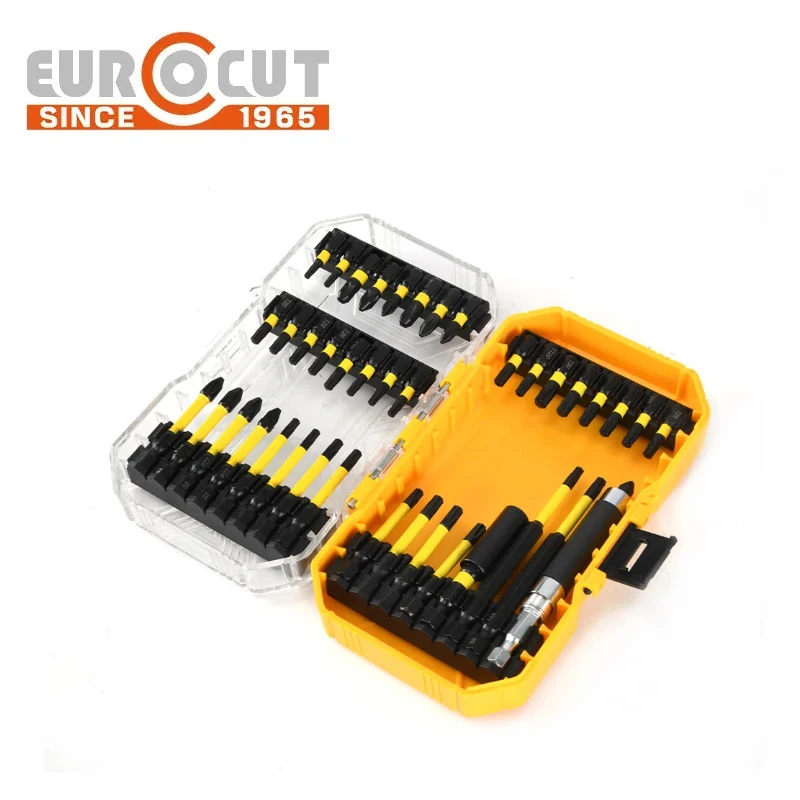 EUROCUT Big Kit Hex Screwdriver Drill Bit Kit Multiple Collocation Impact Screwdriver Bits Drill Bits Set