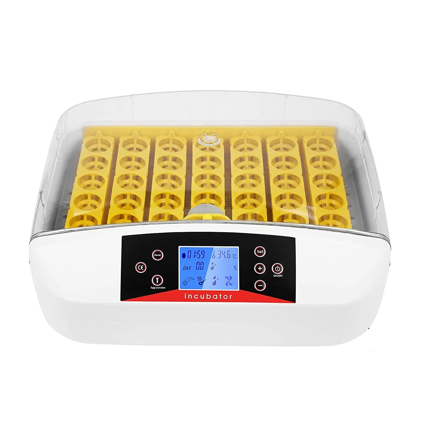 Guangzhou Solar Inqubator 56Eggs Incubator Cooling Fan With Frame Hatching Combo Machine 19
