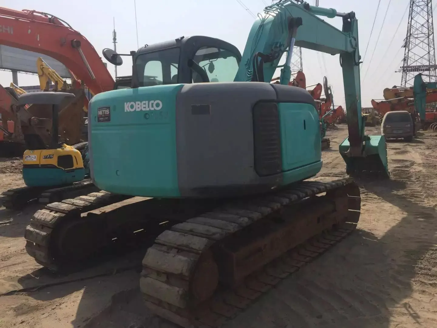 Original Japan KOBELCO SK135SR 13.5TON Used Excavator Construction Machine with parts Kobelco Crawler digger SK135SR SK135