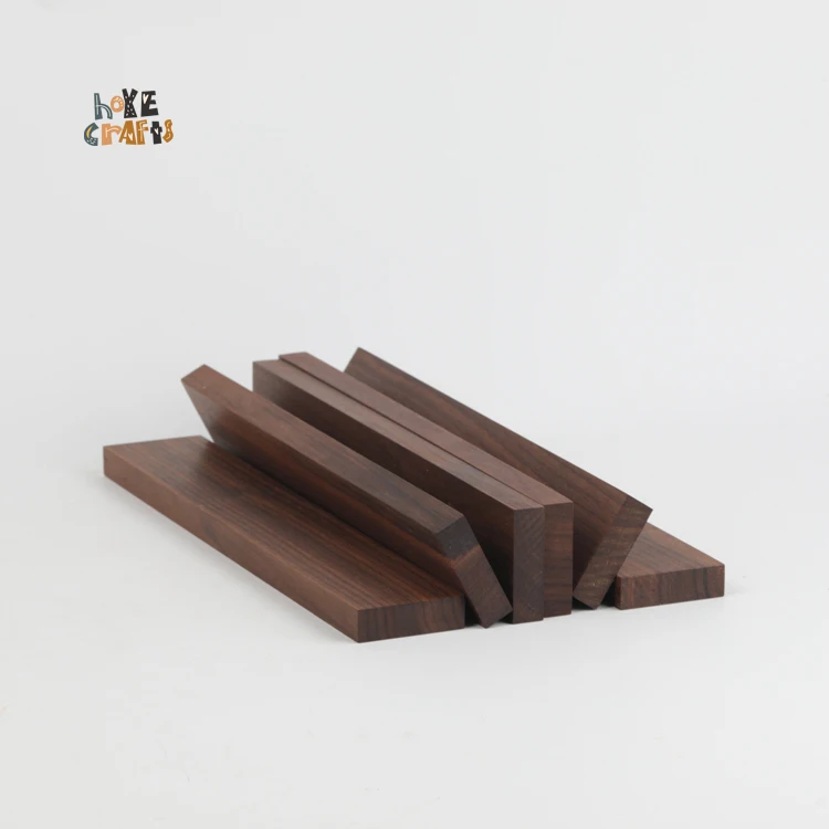 HOYE CRAFTS unfinished walnut wood diy toy accessories diy wood blocks