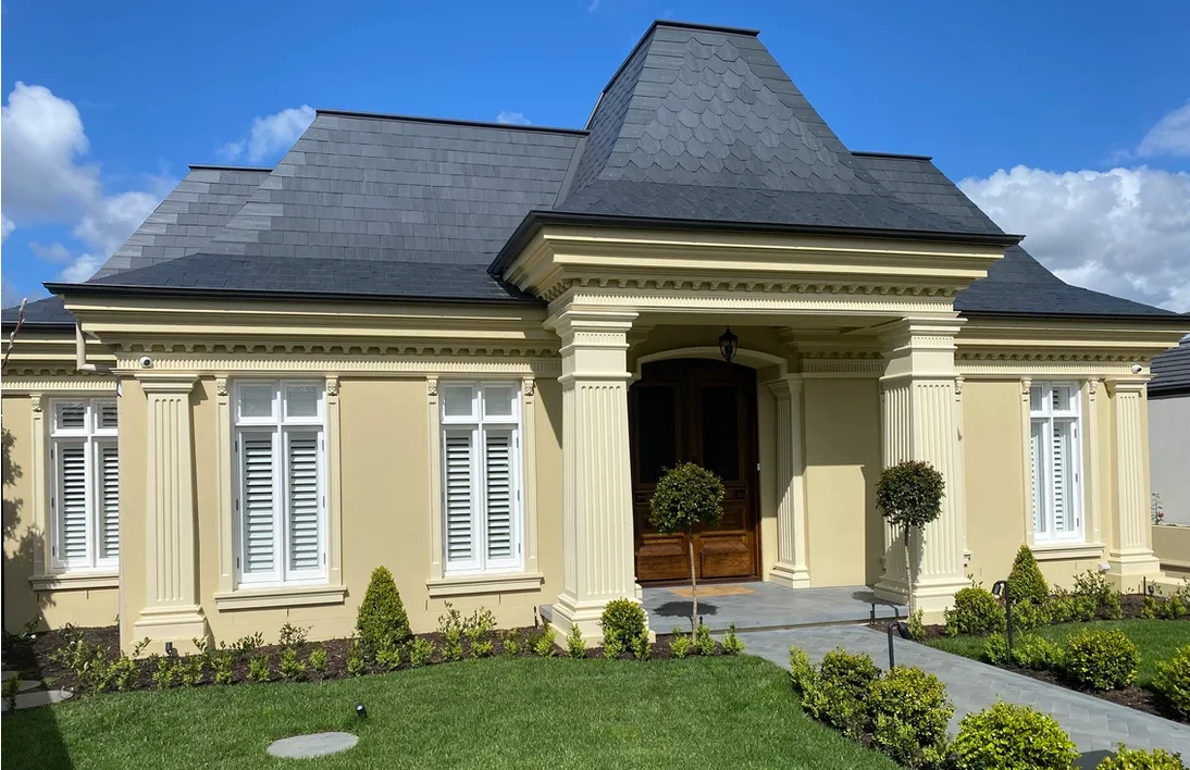 French Style House Exterior Facade Wall Corner Decoration Quoins Panel