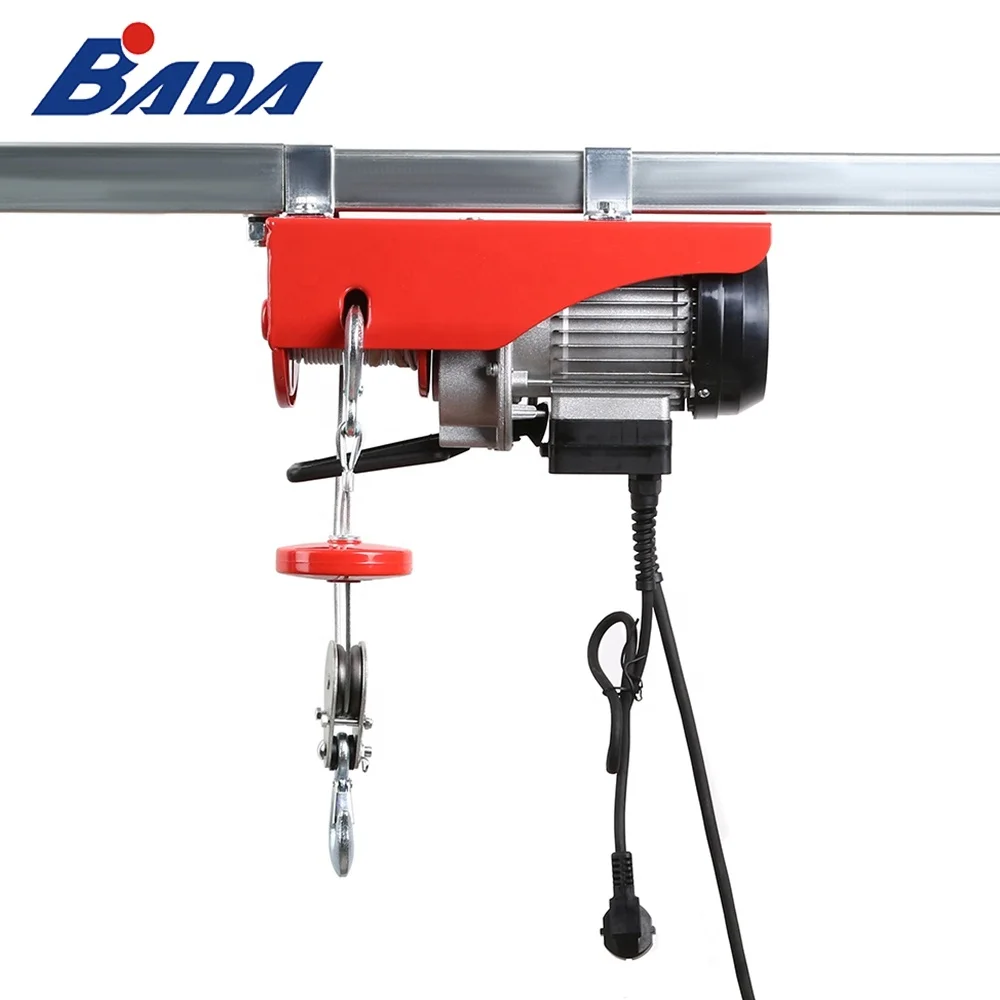 PA200A 100/200kg Capacity mini small electric wire rope hoist