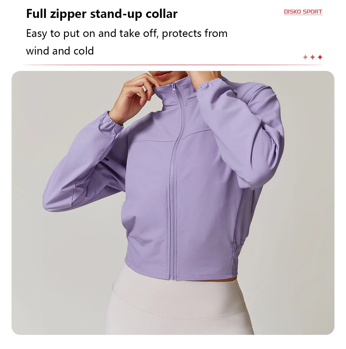 XW-DWT8945 2024 Premium Yoga Jacket  Athleisure Long Sleeved Workout Top Full Zipper up Gym Fitness Sports Track Suit for Women