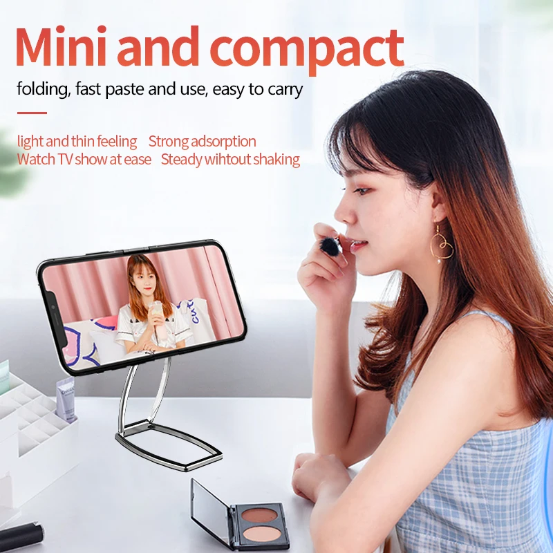 Custom Foldable Adjustable Desk Mobile Cell Phone Stand Holder Universal For iPhone Samsung Z Fold3 All Types of Mobile Phones