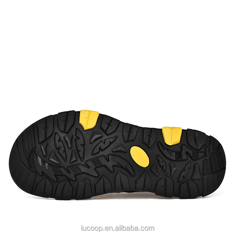 Hot selling camouflage leather upper light weight Anti-Slip  rubber bottom  SHOCK-ABSORBANT men sandals summer sandals for OEM