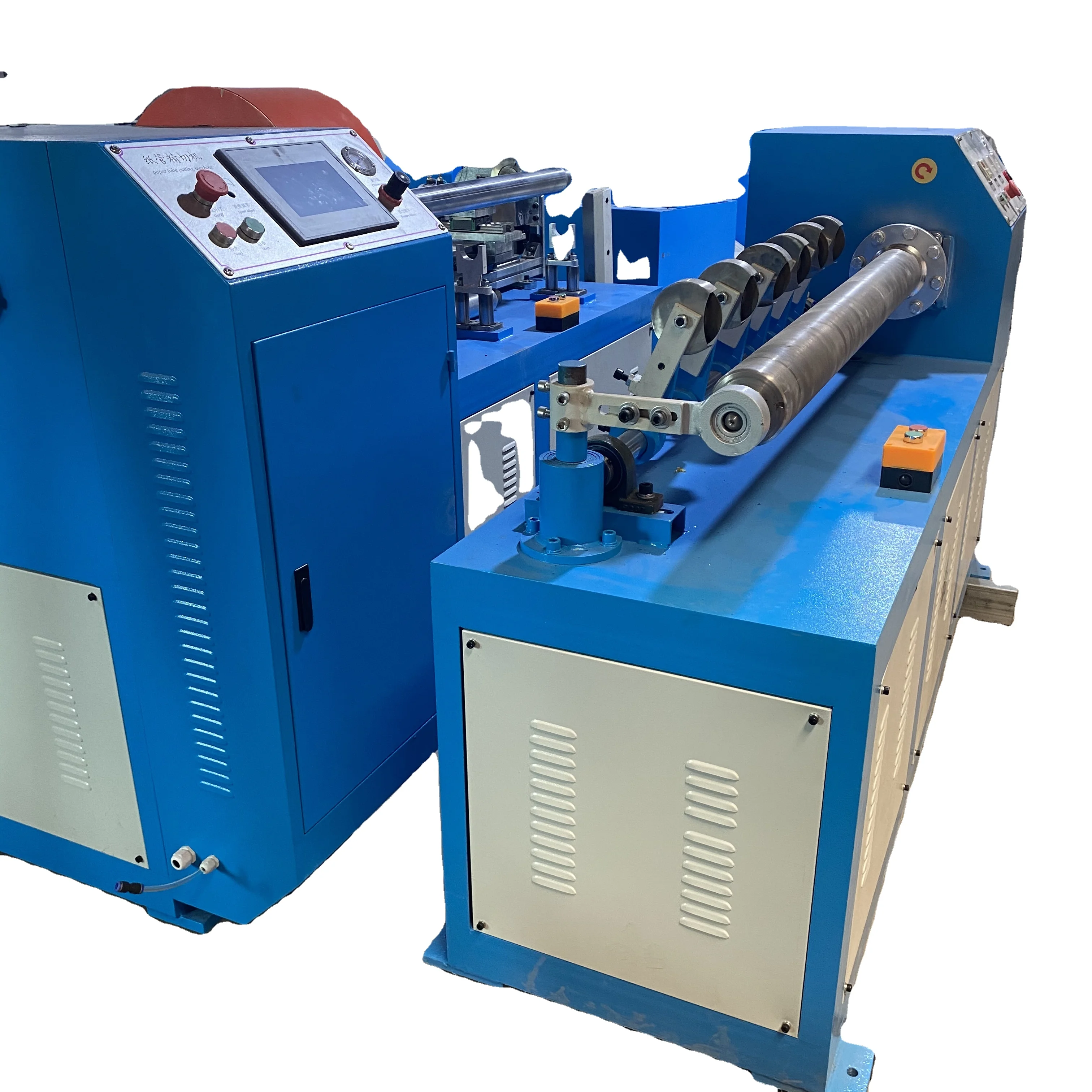 Semi Automatic Paper Core Cutter Machine Kraft Paper Core Cutting Slitting Machine