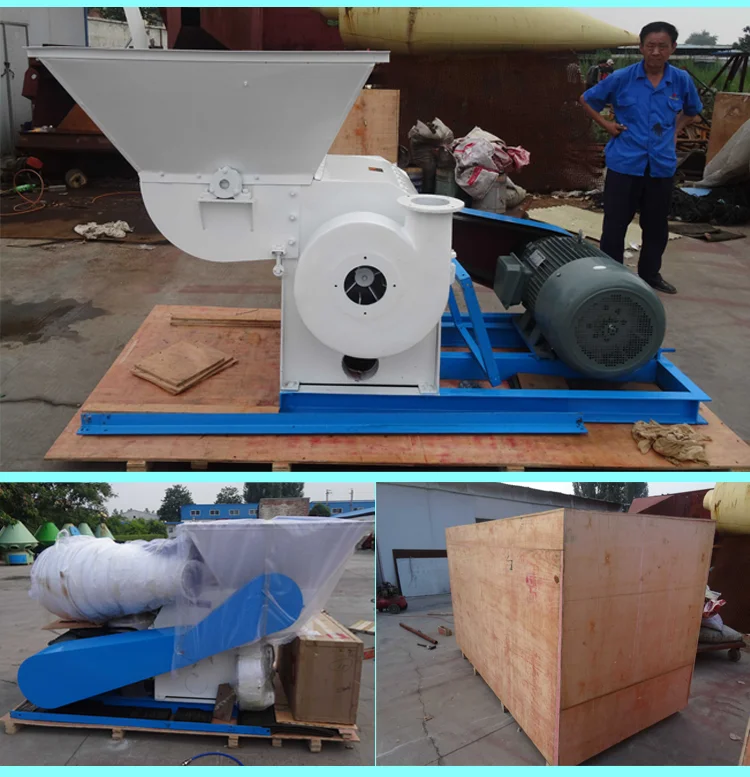 9FQ three phase grass corn grain grinding machine Multifunction feed grinder with factory price