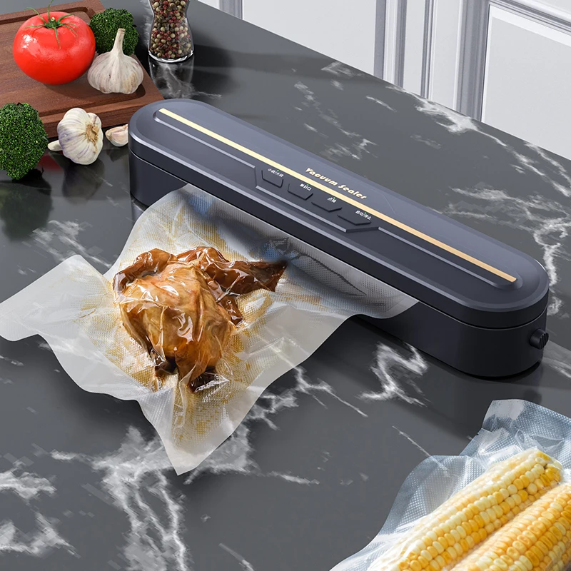 28cm Large Suction Vacuum Sealer Two-Mode 60 kpa Food Insurance Moisture & Mildew Proof ABS Material