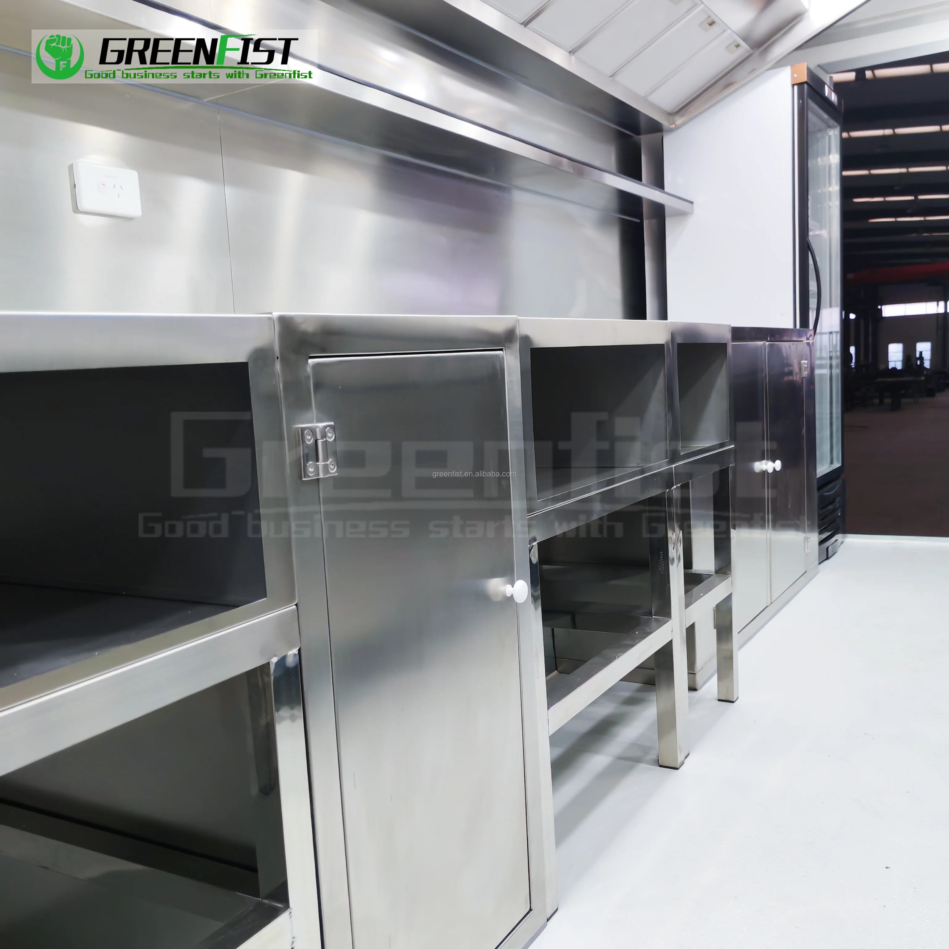 16ft mobile black mini catering canteen smoothie concession trailers mobile chip vans
