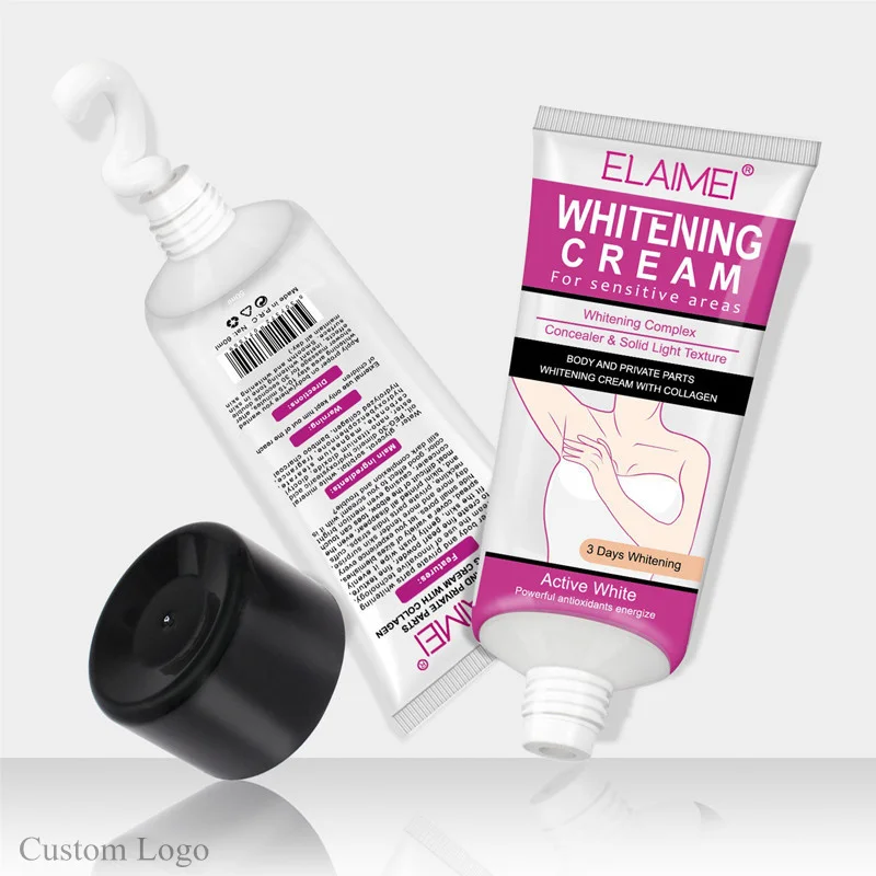 Wholesale  Effectively Collagen Milk Body whitening Vagina Under Arm Armpit Sensitive Areas Skin Care intimate Whitening Cream
