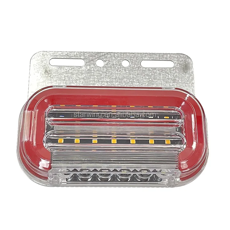 24v parts truck Trailer light Clearance side marker LED light lamp 30 led Tail Brake Turn Signal Lights