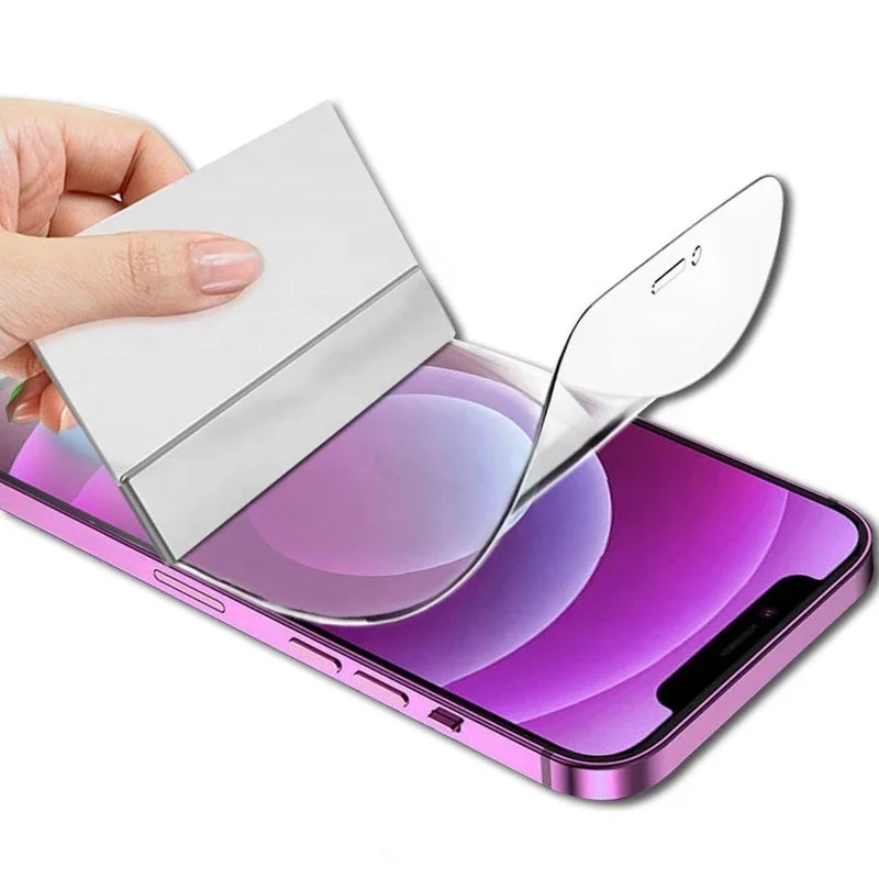 Hydrogel Film Full Cover For iPhone 11 12 13 14 Pro Max mini Screen Protector For iPhone 8 7 Plus 6 6s SE 2022 Not Glass