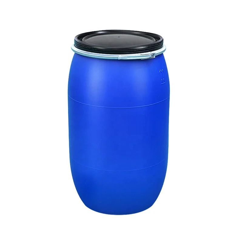 200l  HDPE  blue  plastic barrel drums