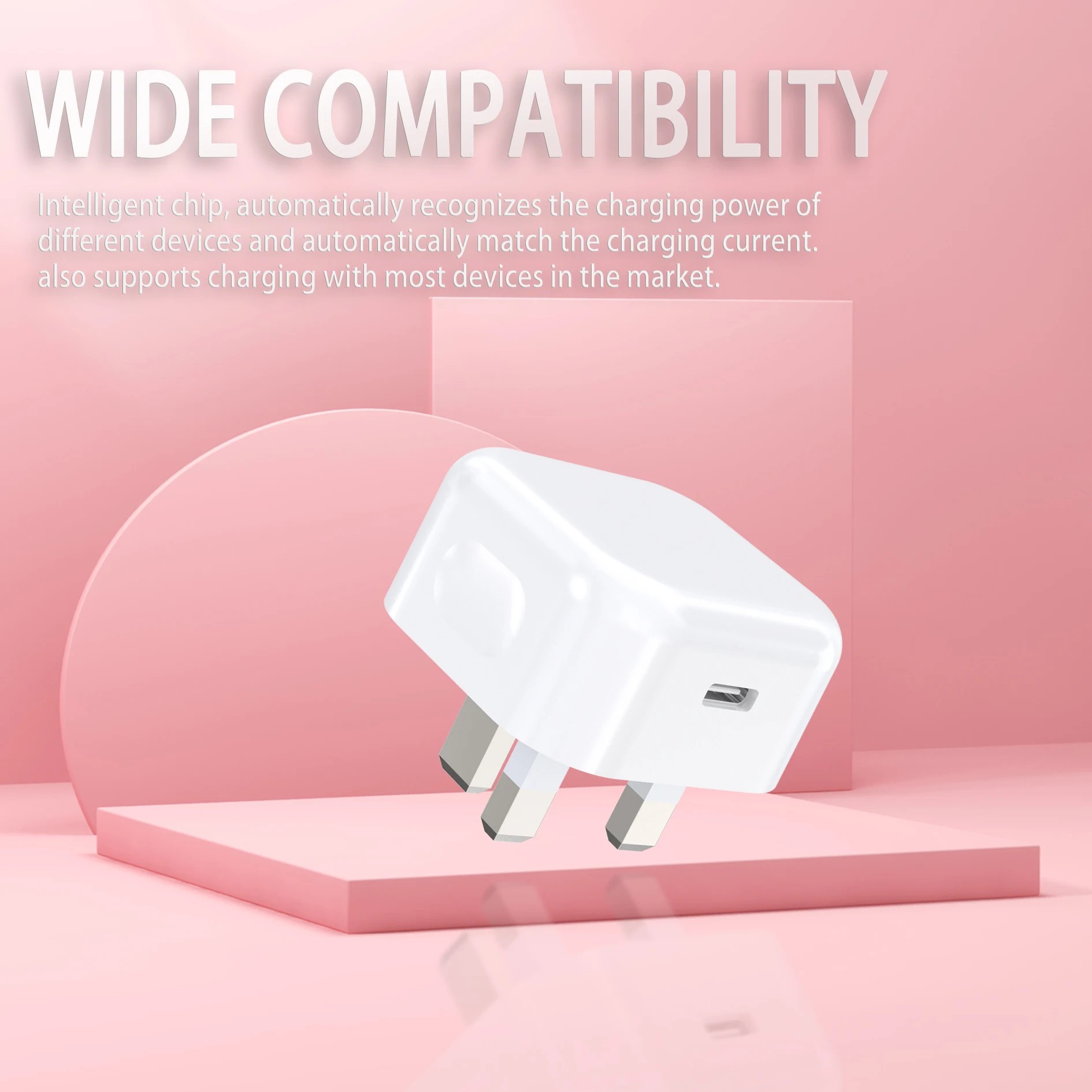 PD 20w super charge dual port usb wall charger type c fast charging qc 3.0 usb c pd charger adapter