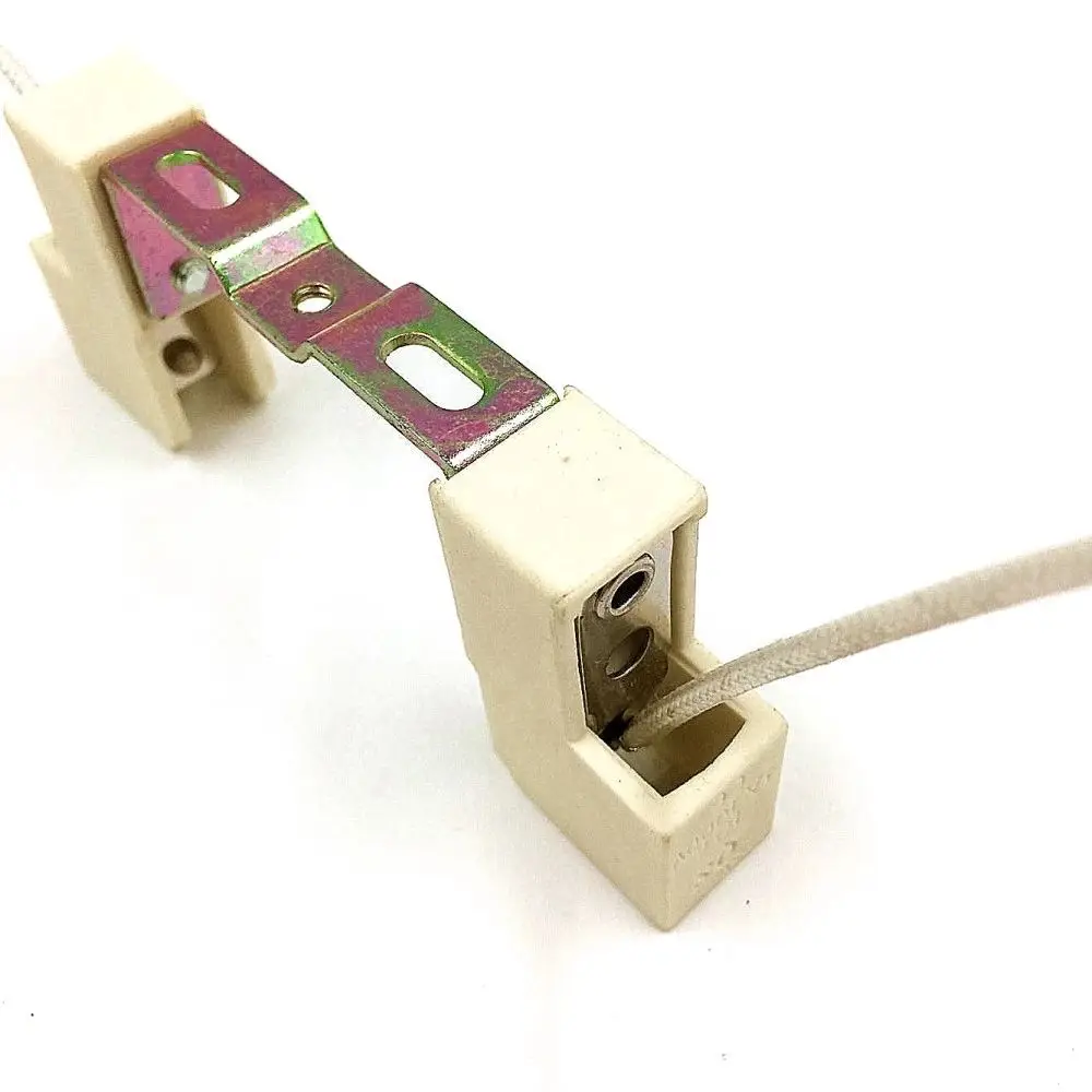 porcelain R7s/RX7S porcelain halogen lamp socket, halogen lamp base ,lamp bracket