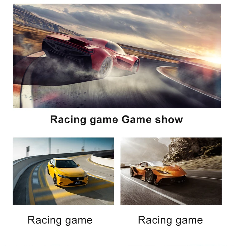 55 Inch Dynamic Outrun Video Arcade Car Driving Simulator Racing Game Machine With Motion Effect For Sale