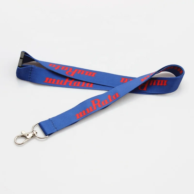 Низкий минимальный заказ сублимационный шнурок с индивидуальным логотипом