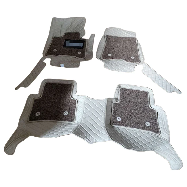 WING Factory Price Luxury Leather Custom Auto Interior Floor Mat Durable Special Car Mats For Hyundai Tucson