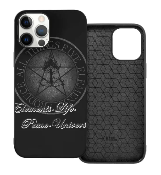 Colorful Print Luxurious Leather 360 Protection Anti-Shock Ultra-Slim iPhone 12 Case Customizable