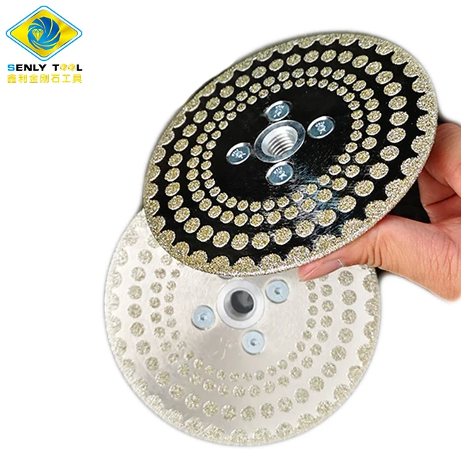 115-180mm Electroplated Diamond Saw Blades for Marble and Granite Cutting