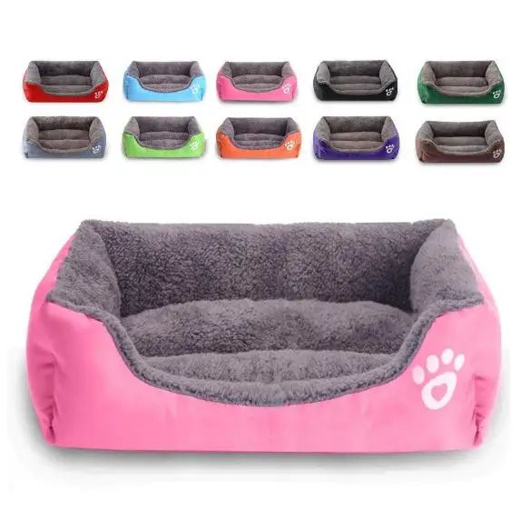 All weather dual use double sided multi-purpose Plush Pet Bed dog Nest dogs cushion dog sofa bed