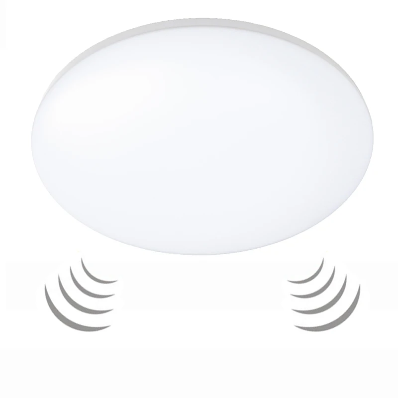 Keyun Cheap Price 12W 18W 24W lamparas de techo Led Ceiling Light With Motion Sensor