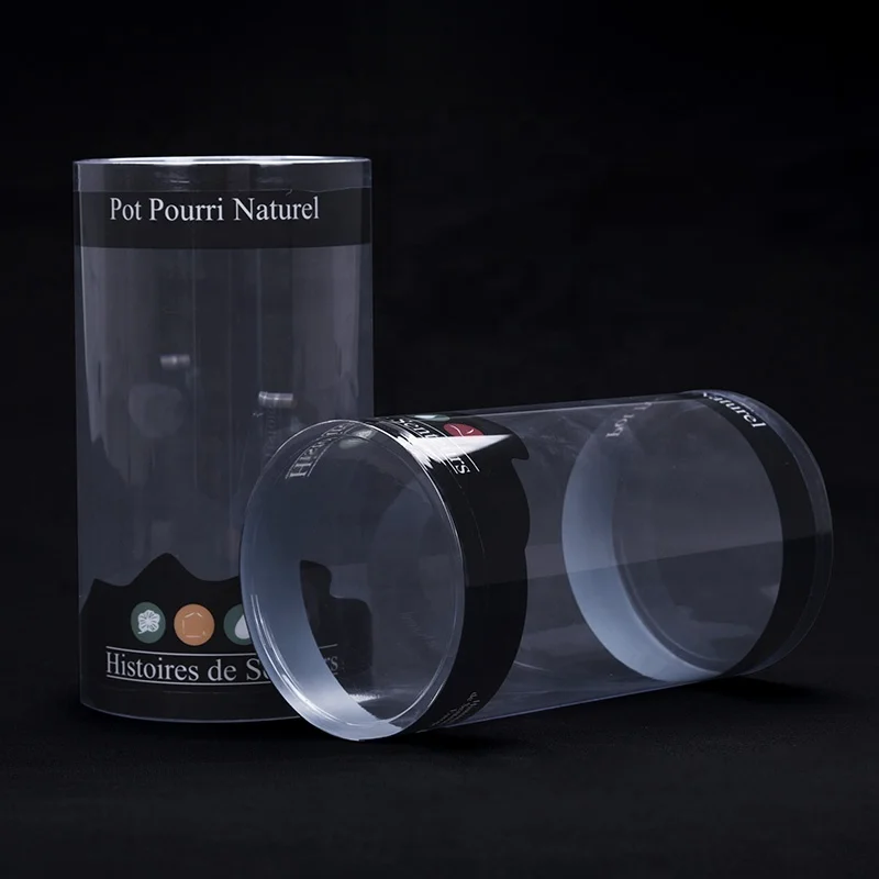 Customized PET PVC plastic gift box with paper insert Hexagon shape clear plastic gift box packaging