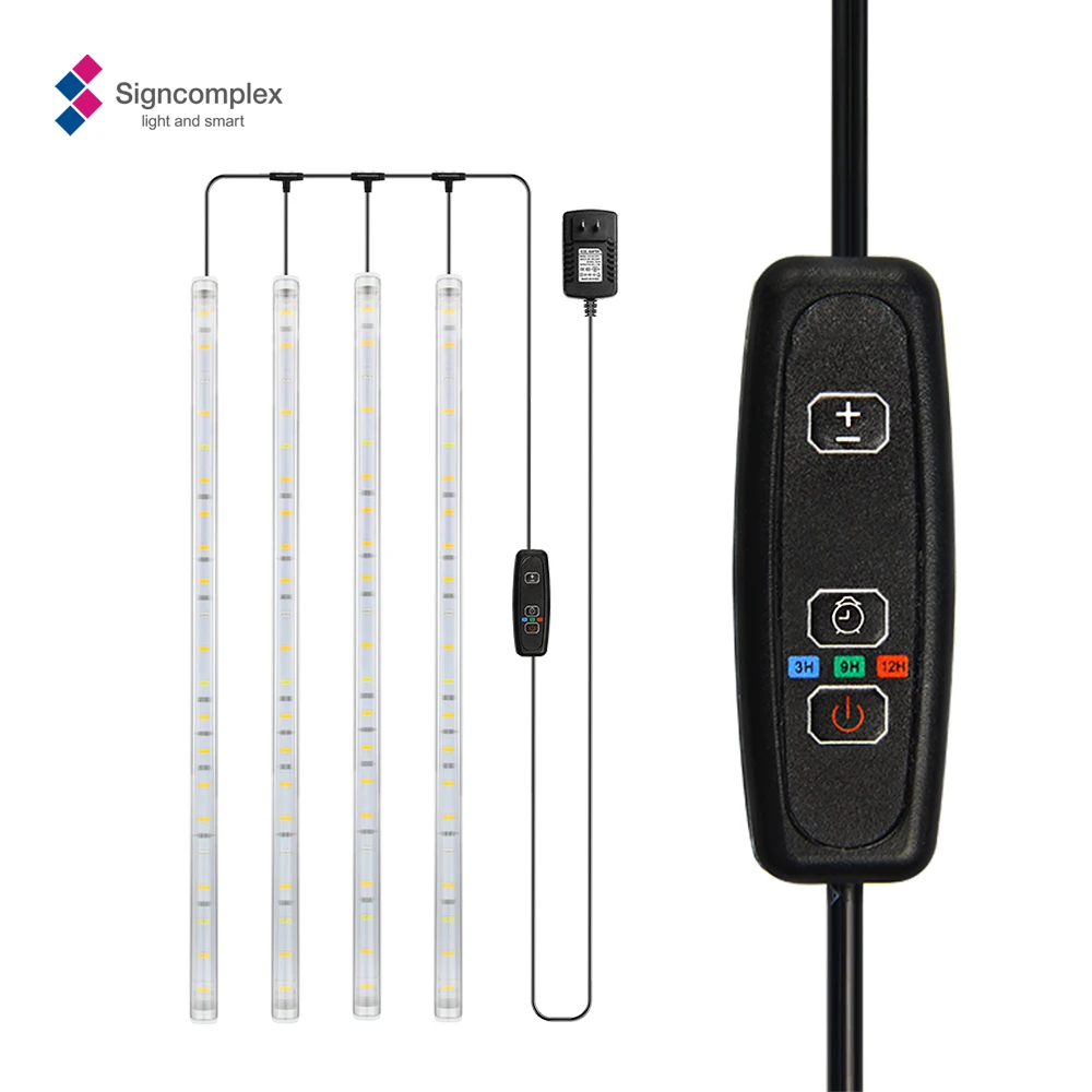 Adjustable Ip65 3000k Vertical Dimmable Hydroponic Indoor Plant Veg Spectrum King Foldable Strip Led Grow Light