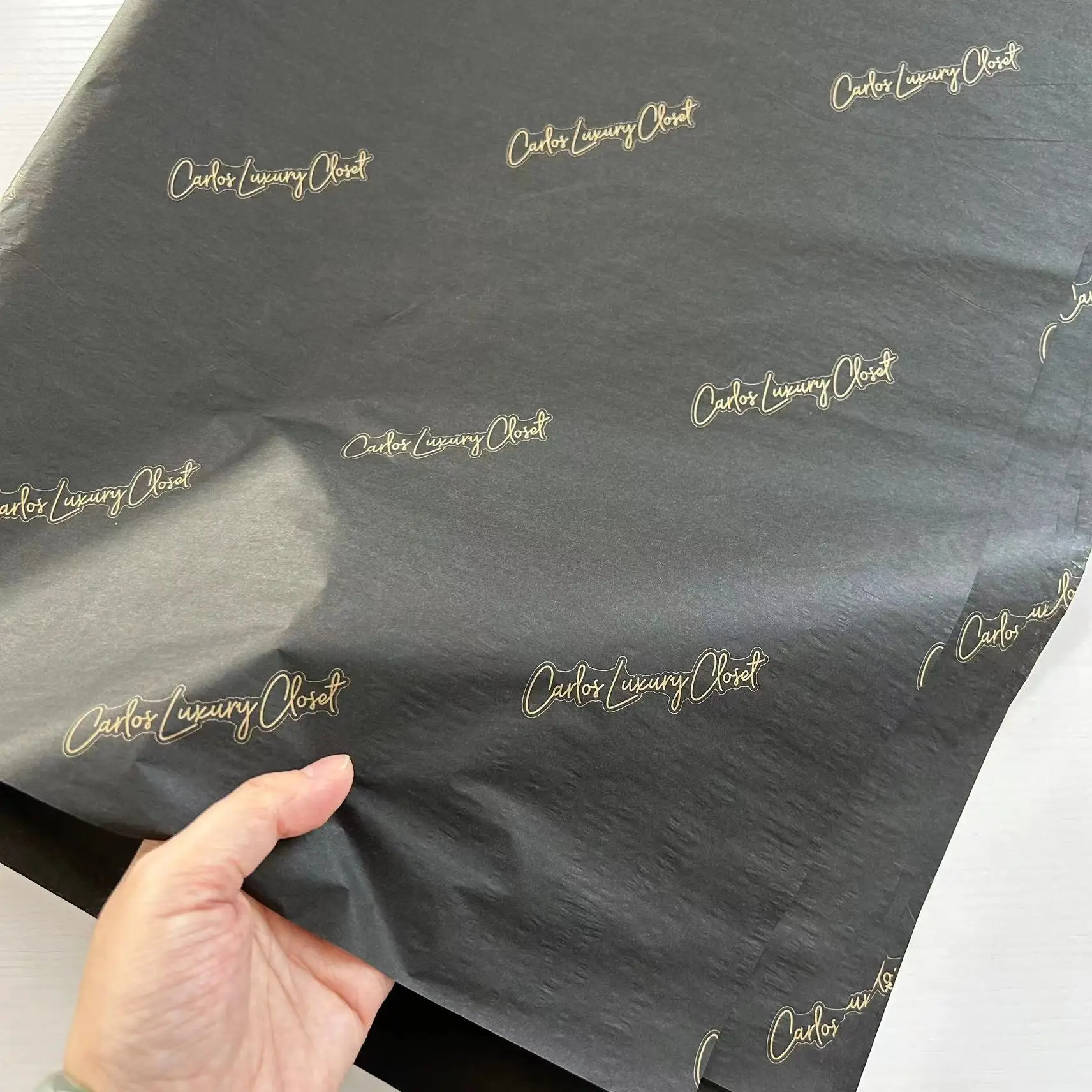 Wrapping Paper For Packaging Custom Logo Gift Wrapping Paper 70gsm Plain Colour Ecofriendly Tissue Paper