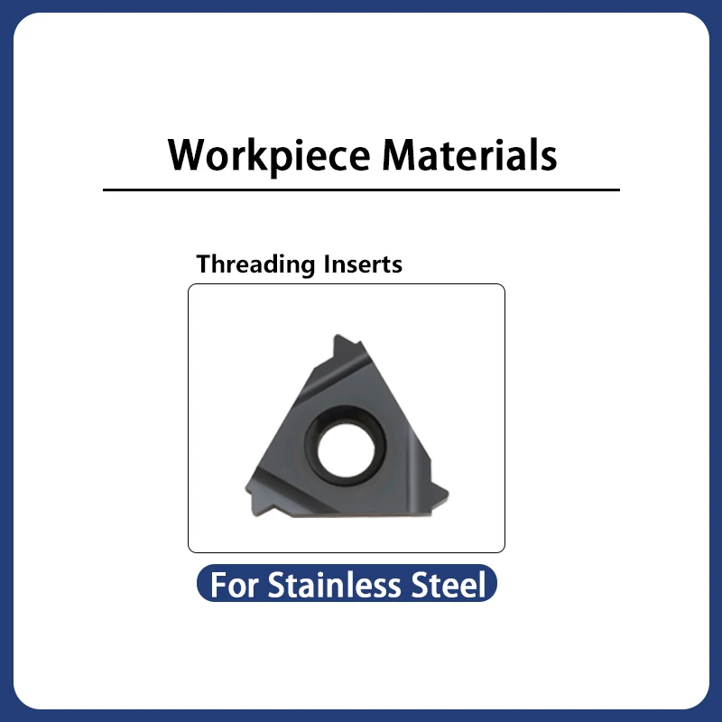 CNC Turning Blade Cemented Threading Inserts 22ERN60 Carbide Insert