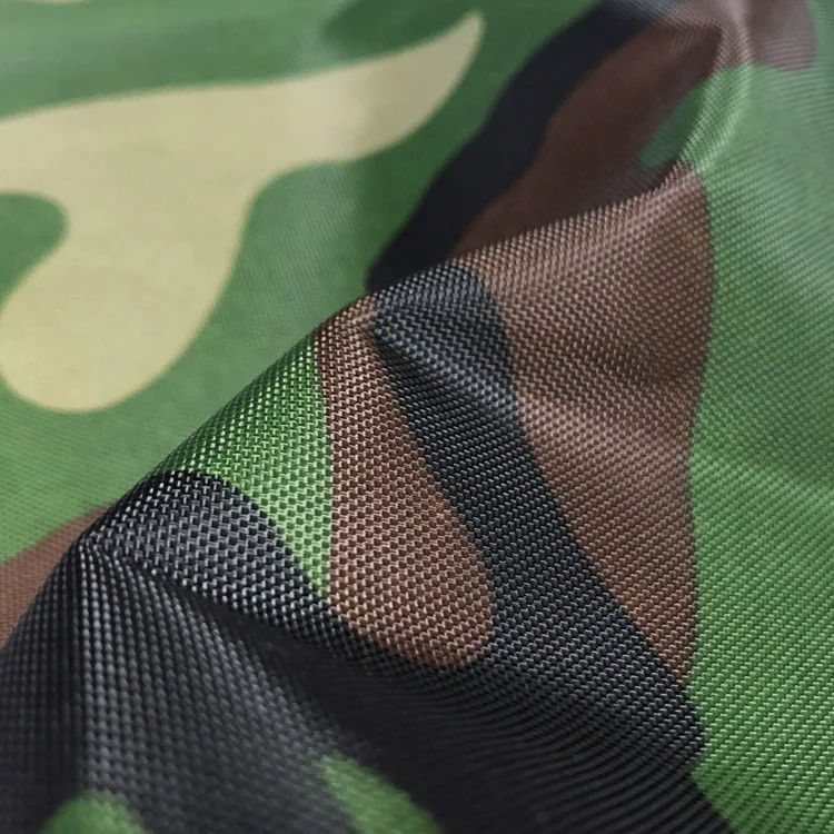 Высококачественная ткань 420D оксфордская нейлоновая с ПВХ покрытием oxford camo принтом для улицы