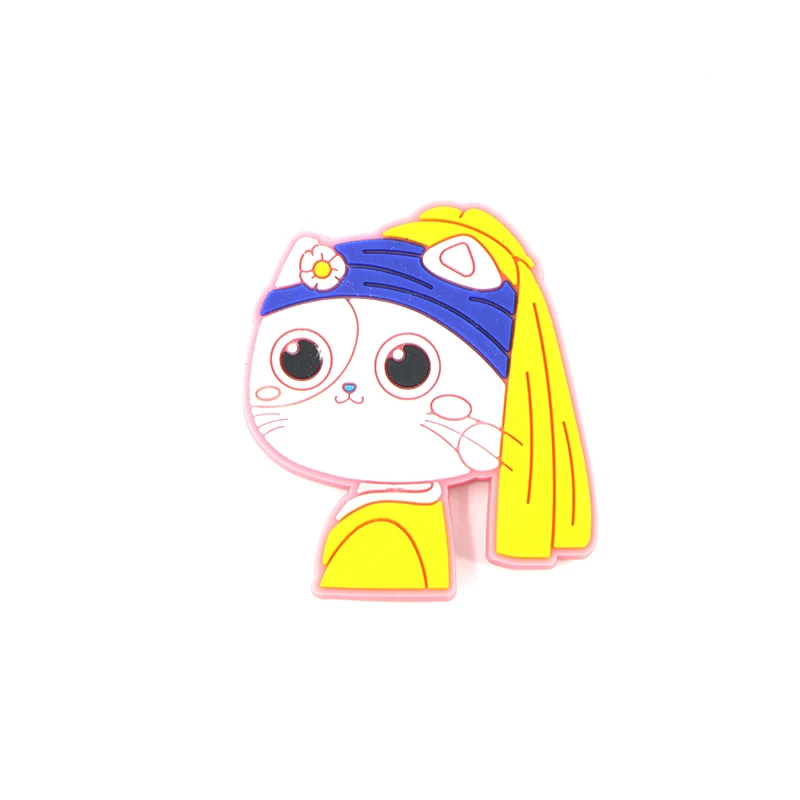 Manufacturer 3d Cartoon Design Pvc Customized Logo mauritius dolphin fridge magnet round fridge magnets manufacturer