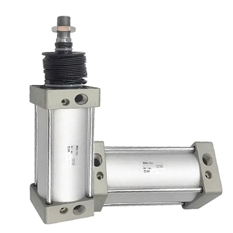 SMC original MDBB100-50JZ pull rod hydraulic cylinder with double piston rod and dust cover standard cylinder