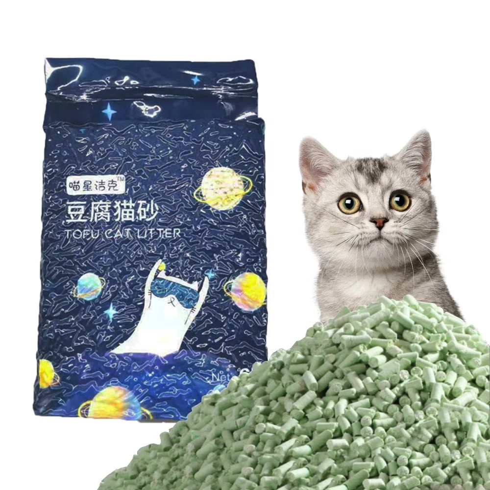 OEM Wholesale Premium Tofu Cat Litter Hebei Refills 10 kg 6L Big Bag Green Tea Flavor Thailand Cat Sand Buy Cat Litter For Sale