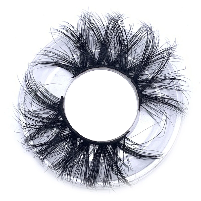 Qingdao factory wholesale dramatic 3D false lashes wholesale mink eyelashes