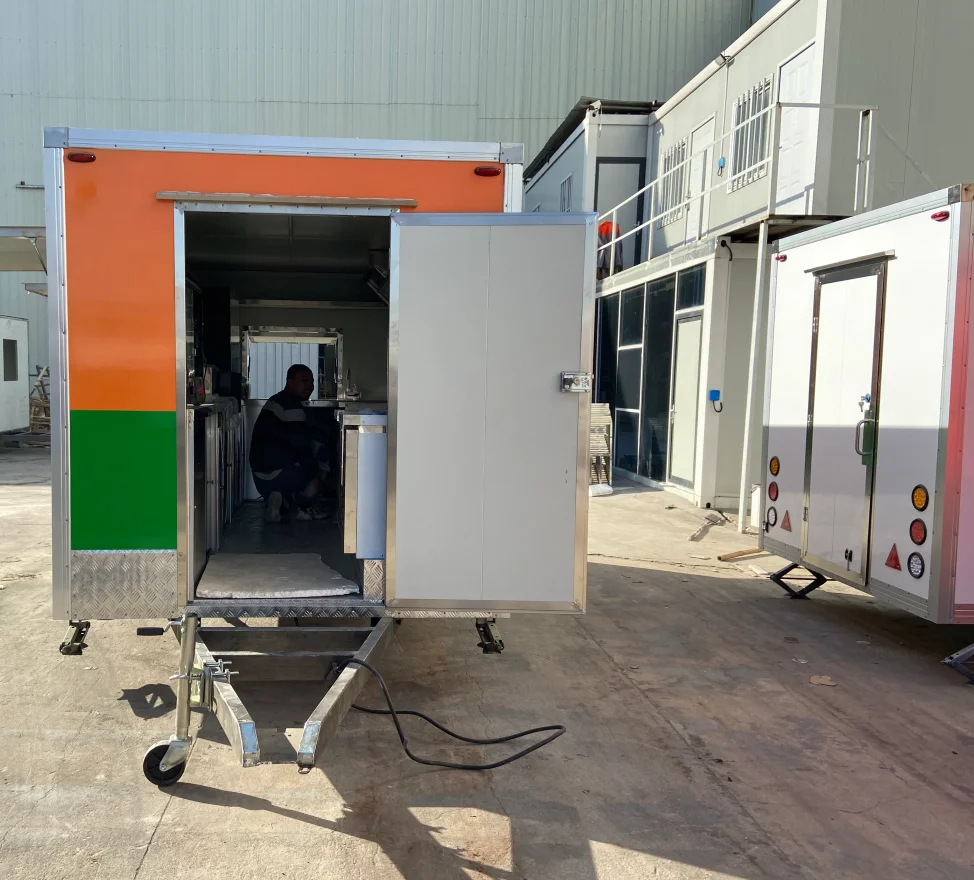 Valid CE Certified Mobile Coffee Kiosk Food Cart Food Cart with VIN