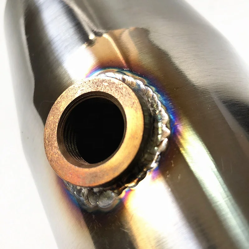 
High Performance catalytic converter 2.5' 3' Universal 200 Cells High Flow Metallic-Core Sport Race Catalytic Converter 