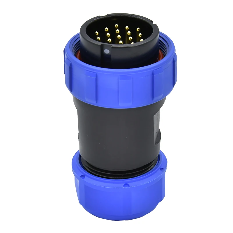 SP Series Connector SP29 1 2 3 4  6 7 9 10 10B 16 17 20 24 26 Pins IP67 IP68 Waterproof Cable circular connector