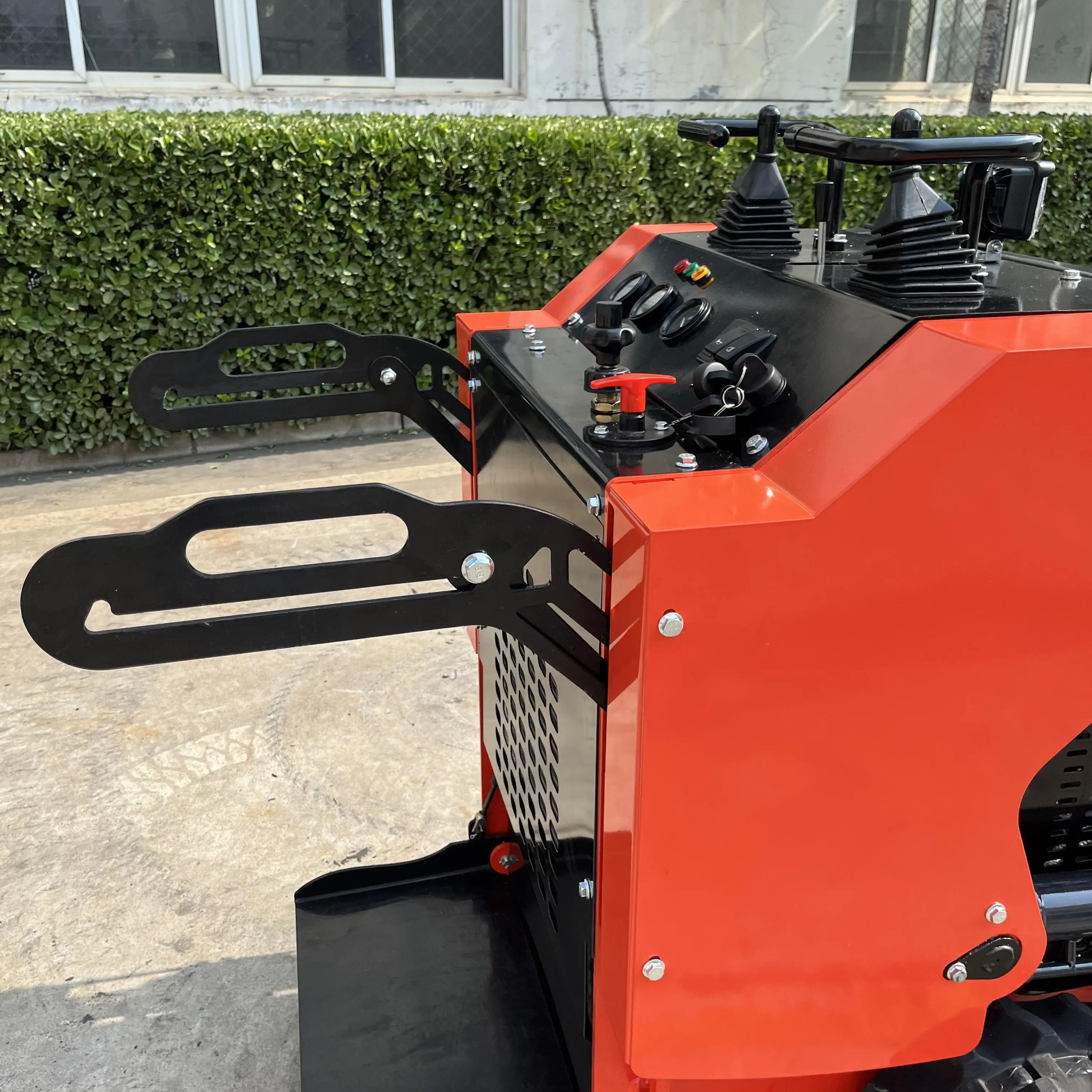 Mini EPA CE small skid steer loader minicargador skid steer attachments kubota mini tractor backhoe loader