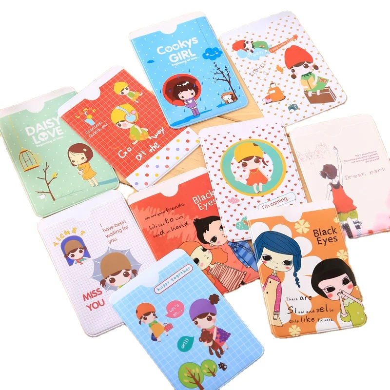 
Customized Soft PVC Plastic Credit Card Protector Clear Credit Card Holde Custom clear metro card holders 