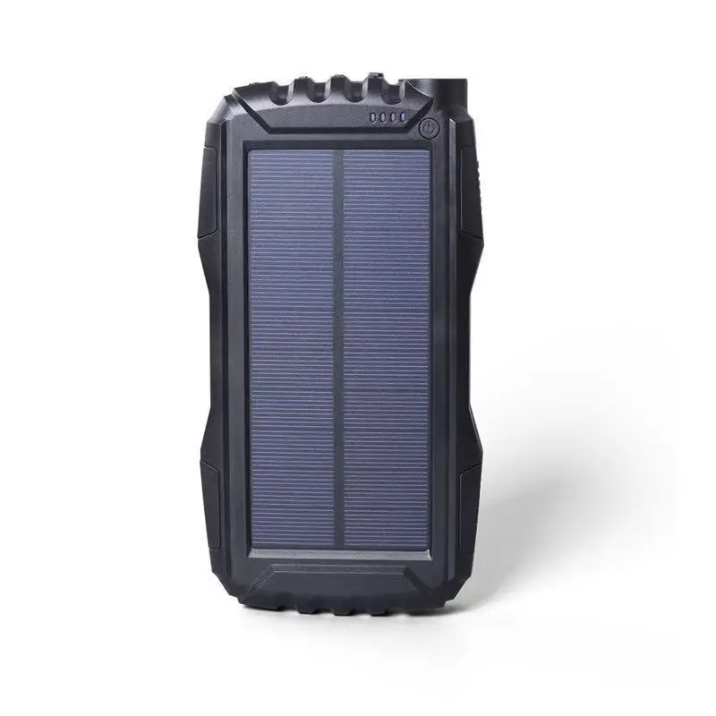 Открытый Портативный 25000 мАч power bank зарядное устройство на солнечной батареи для мобильного телефона водонепроницаемый солнечное портативный модуль мобильные портативные зарядные устройства