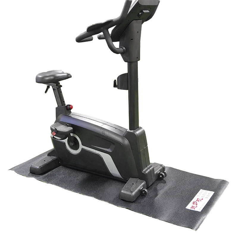 Custom PVC Treadmill Floor Protector Mat Waterproof And Washable Fitness Equipment Mat