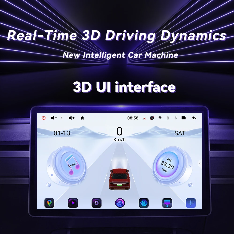 UIS 7870 3D Android 2K 12 + 256g autoradio android для Buick LaCrosse 2009 - 2013 GPS навигация Carplay WiFi 4G видеоплеер