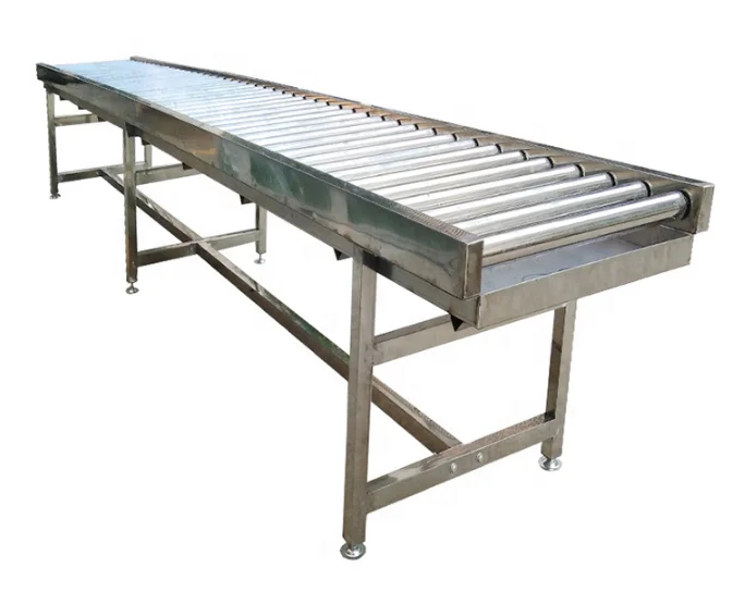 2022 powered roller conveyor, Stainless steel small carbon steel drum rotary drive roller conveyor