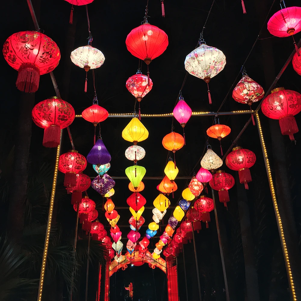 outdoor decorative japanese paper lantern plastic pvc christmas lantern for sale japanese silk lantern