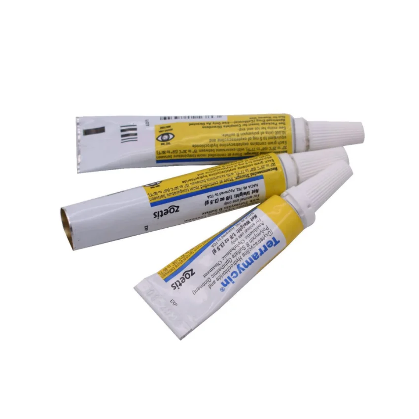 5ml 7.5ml Wholesale soft plastic packaging medicine tube aluminium packaging tube