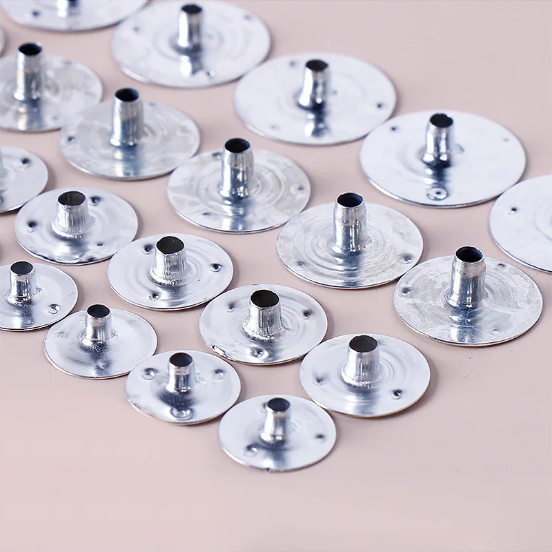 Kaijie 100Pcs Metal Candle Wick Support Piece For Diy Candle Making Supplies, Aromatherapy Candle Holder Accessories