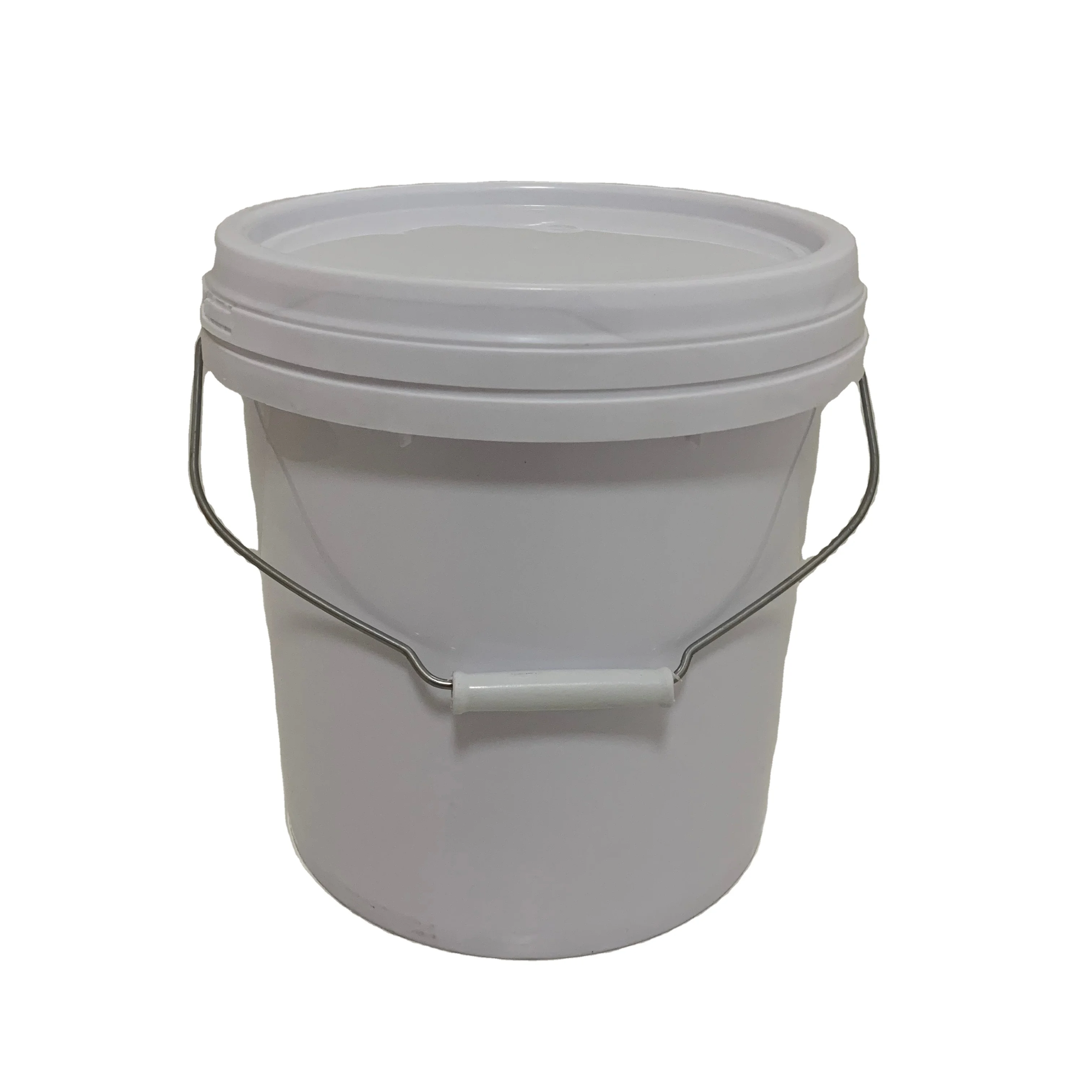 Low price wholesale Durable White 10L plastic water pail for industrial use