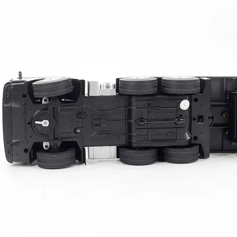 Huina 2 In 1 Led Lights 9CH Alloy Demo Simulation Electric RC Tractor Trailer Truck with Excavator Hobby Toy