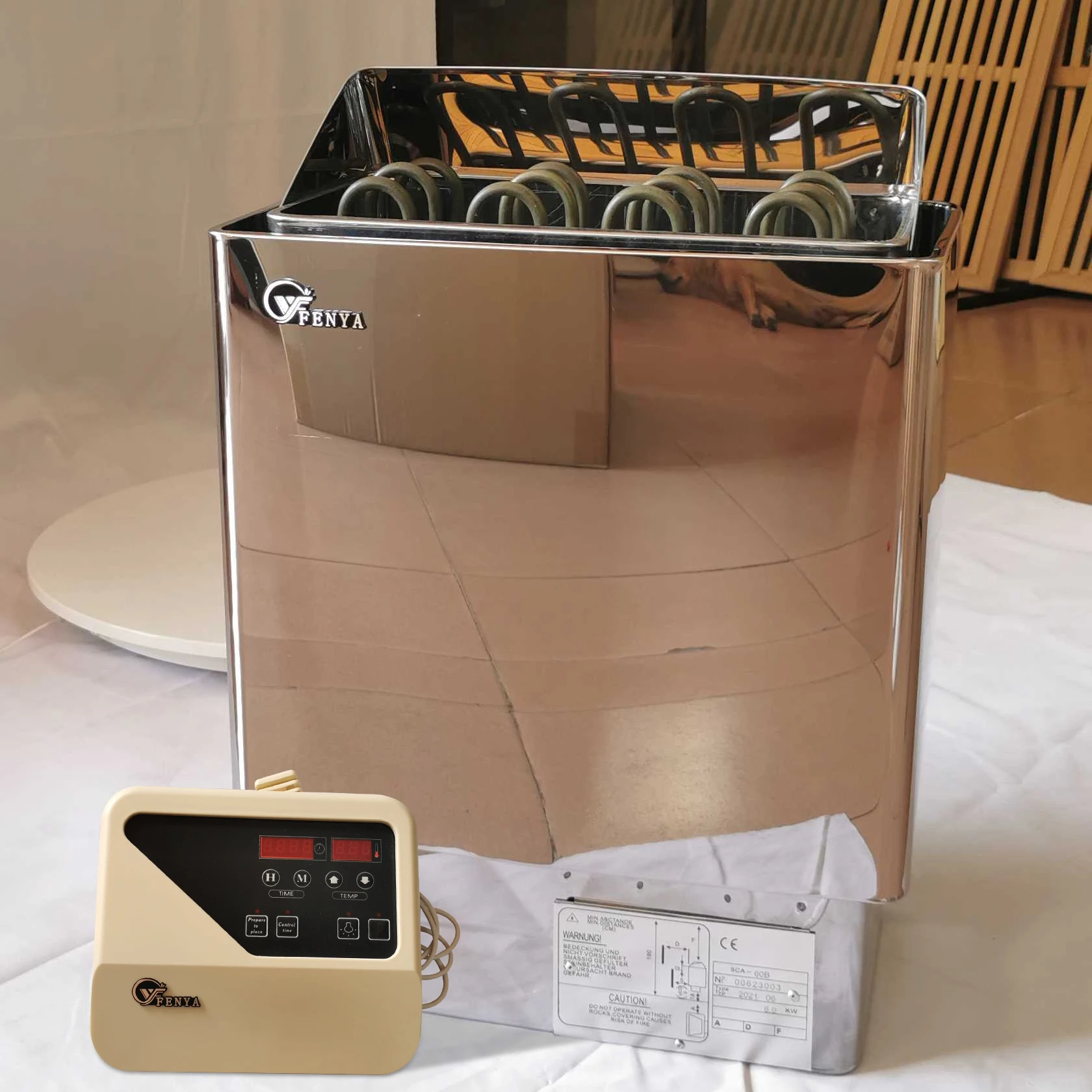 wholesale price Stainless Steel 4.5kw sauna Machine With Digital Control